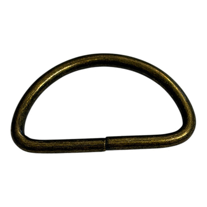 38mm Metal D Ring (Various Colours)