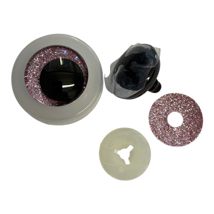 30mm Glitter Toy Safety Eye Pair (various colours)