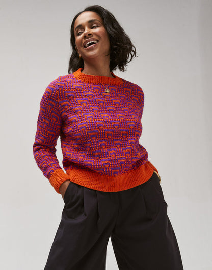 Hayfield Bonus Pulse Flash Sweater DK Knitting Pattern 10756