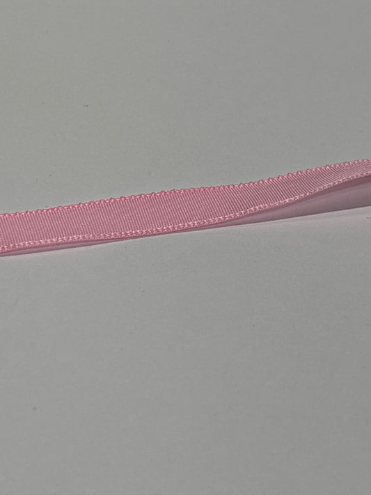6mm Pink Nylon Taffeta Ribbon (Price per 25cm)