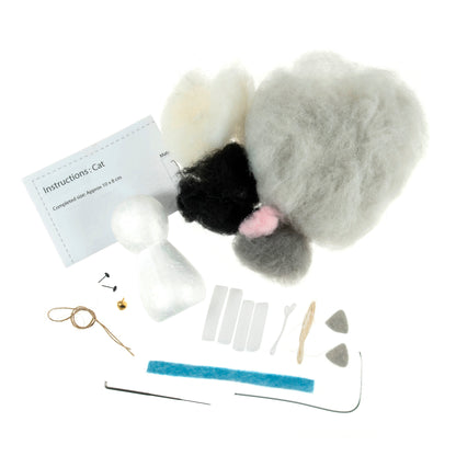 Trimits Needle Felting Cat Kit