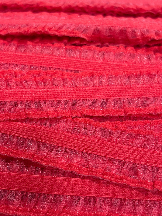 17mm Organza Frill Elastic - 2 Colours (Price per 25cm)