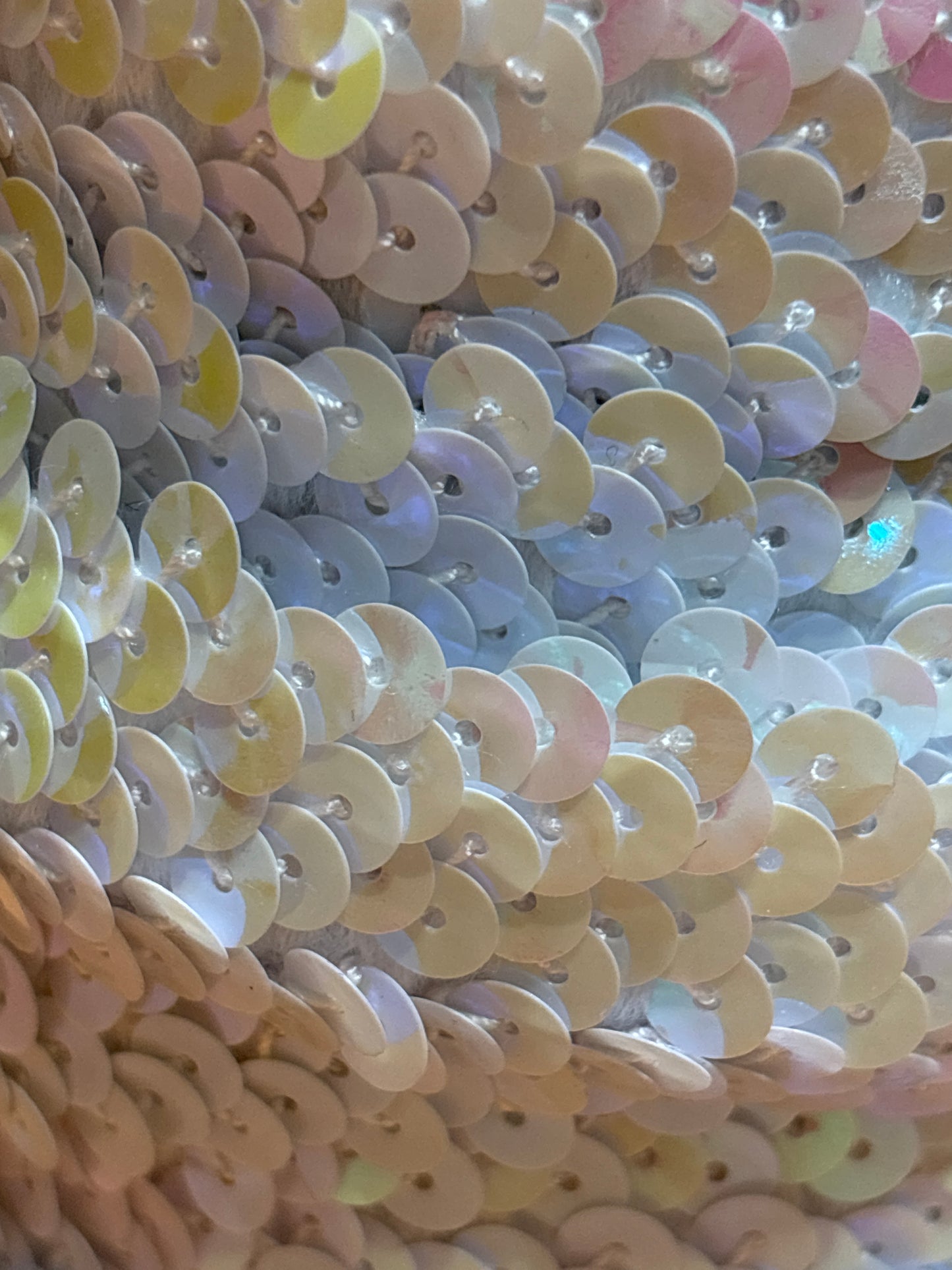 22mm Sequin Stretch Trim - 3 Colours (Price per 25cm)