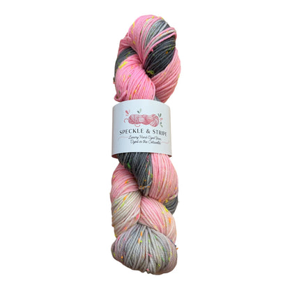 Speckle and Stripe Luxury Hand Dyed Merino Dk Neon Nep
