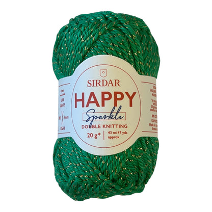 Sirdar Happy Sparkle 20g DK Cotton Yarn(Various Colours)