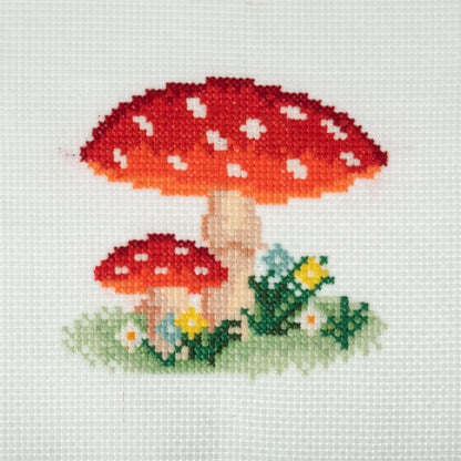 Trimits Counted Cross Stitch Kit Mini Toadstool