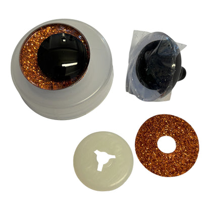 30mm Glitter Toy Safety Eye Pair (various colours)