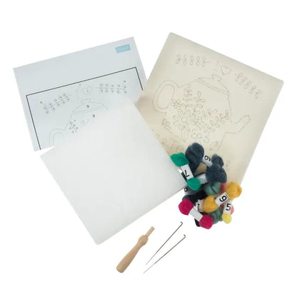 Trimits Needle Felting Frame Kit Tea