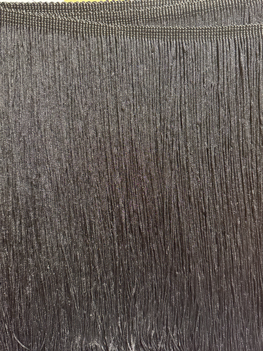 30cm Black Fringe (Price per 25cm)