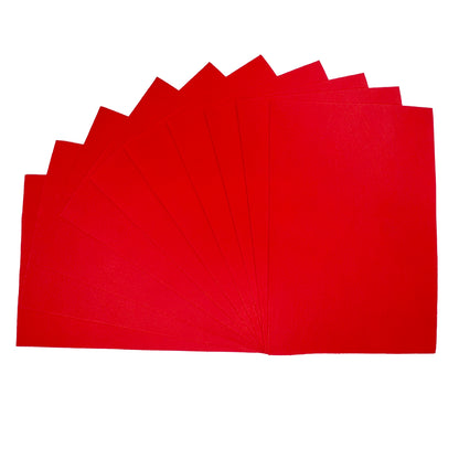 1.2mm A4 Polyester Felt Sheets  (Various colours)