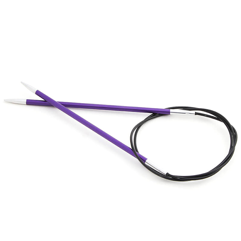 Knit Pro Zing Fixed Circular Needle (Multiple Sizes)