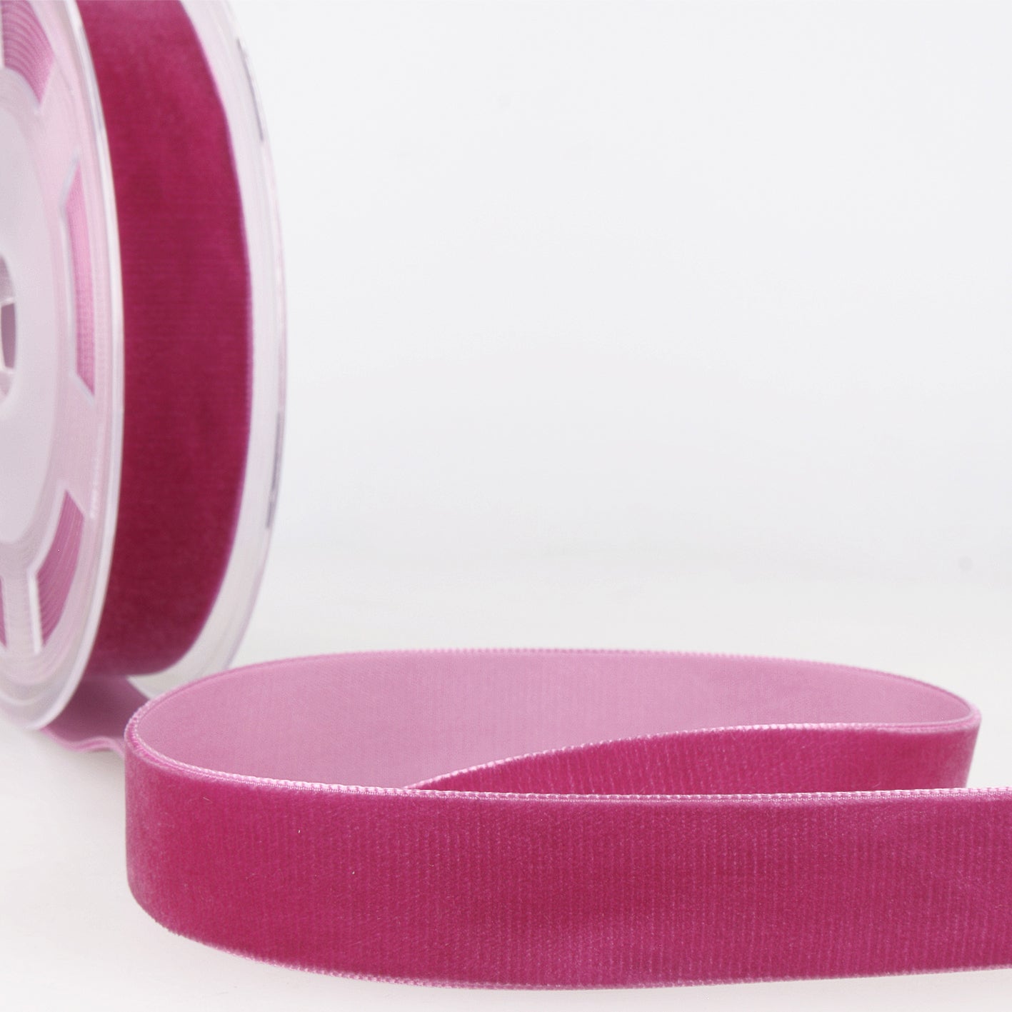 Stephanoise 16mm Velvet Ribbon (Various Colours, priced per 25cm)
