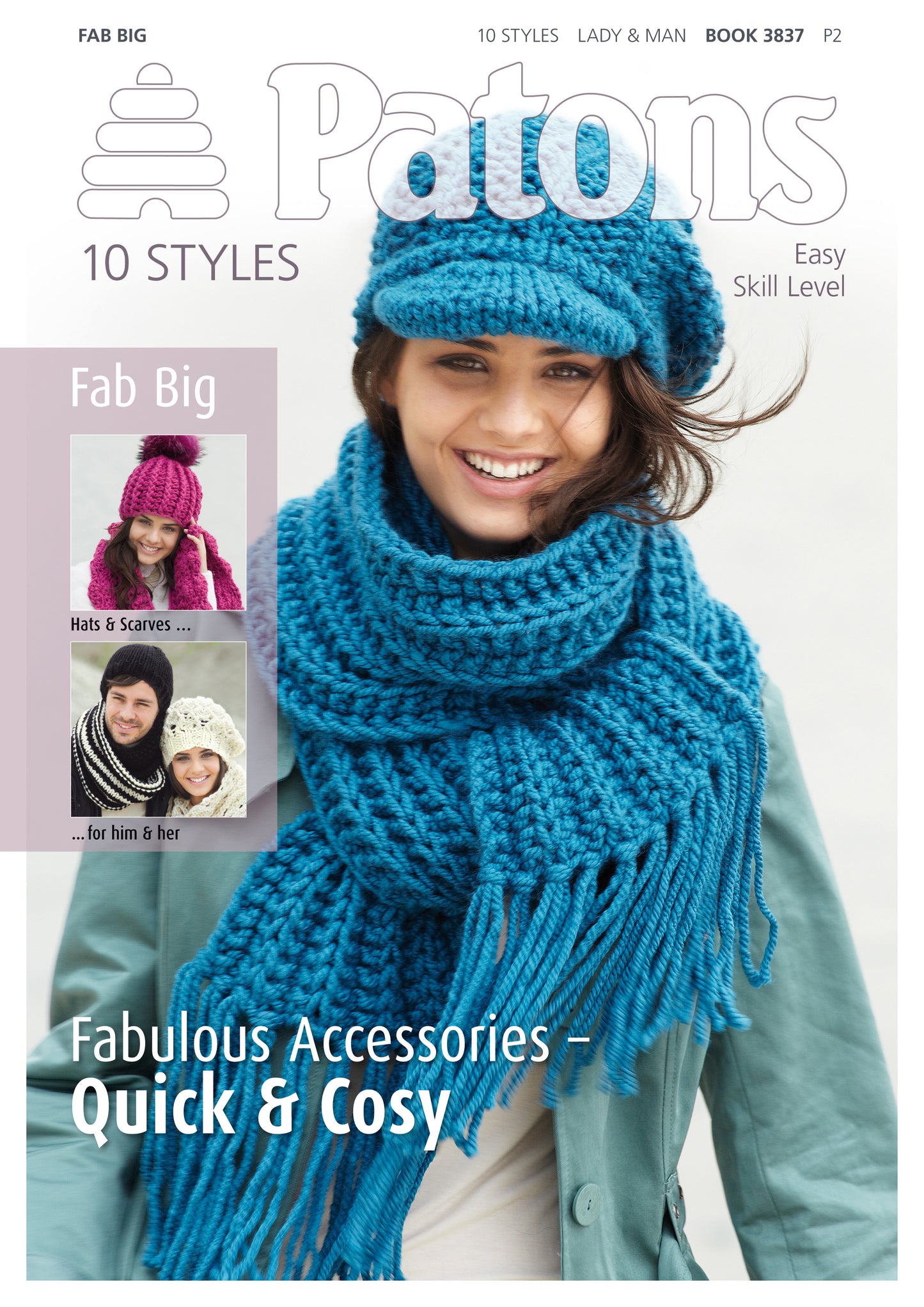 Patons Fabulous Accesories Knitting Pattern