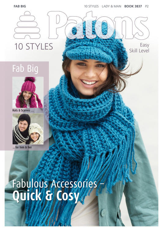 Patons Fabulous Accesories Knitting Pattern