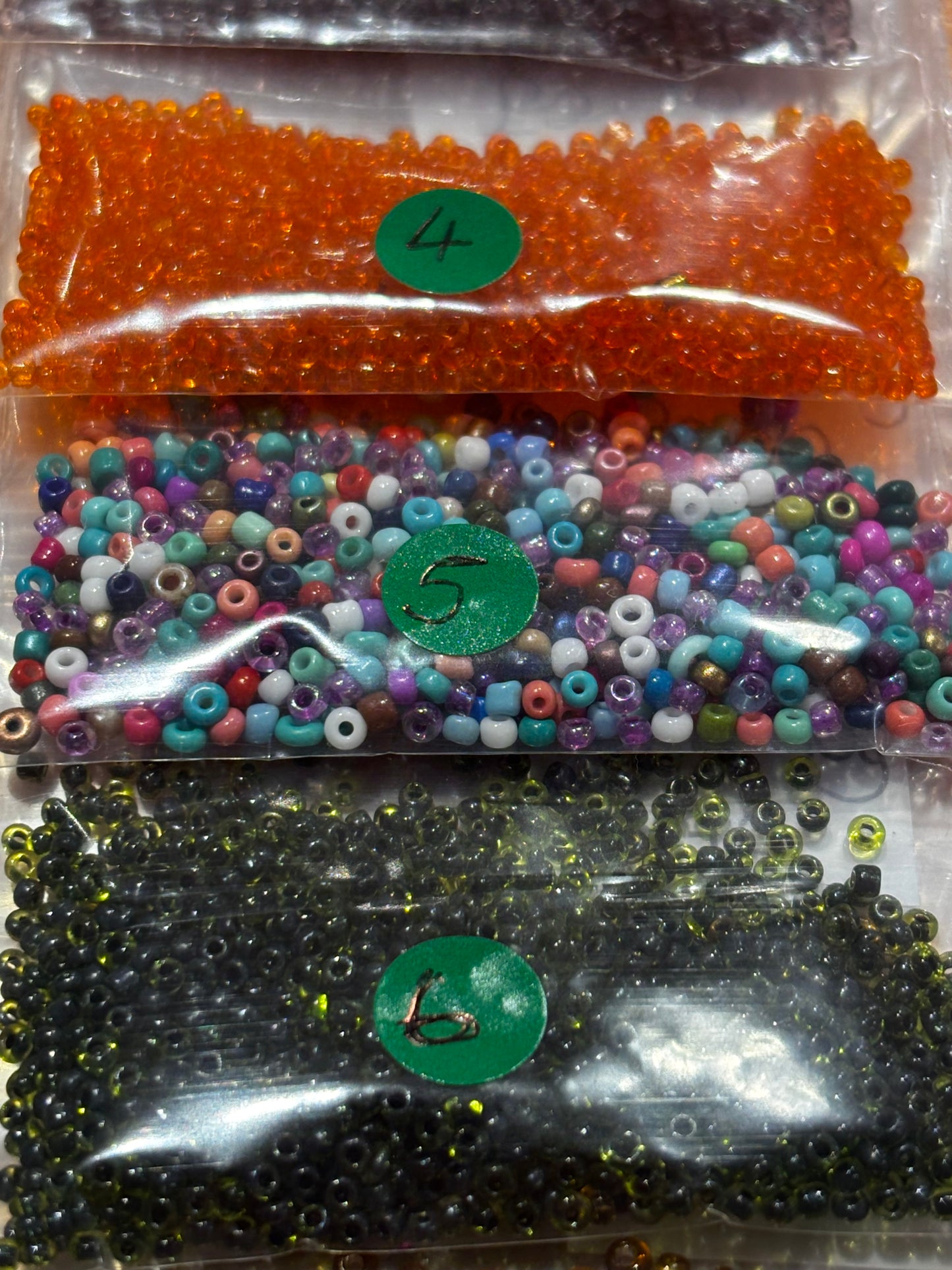 Seed Beads - 10g Pack (15 Colours available)