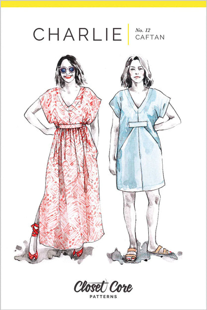 Closet Core Charlie No.12 Caftan Pattern (Physical Pattern)