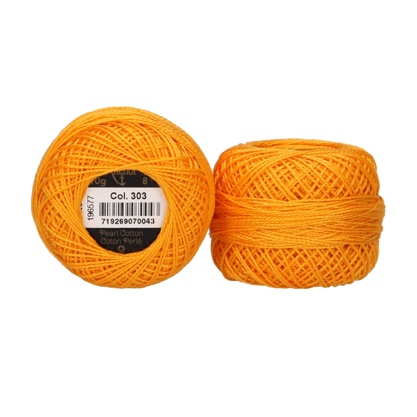Anchor Pearl Cotton 8 - 10g Ball (10 shades available)