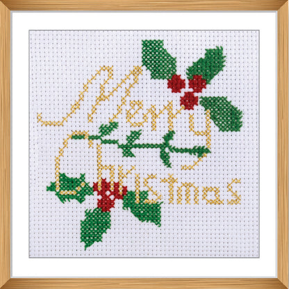 Trimits Merry Christmas Cross Stitch Kit (2 Styles)