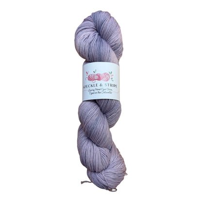 Speckle and Stripe Luxury Hand Dyed 4-ply Platinum Sock Yarn