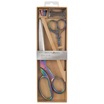 Milward Dressmaking Rainbow Scissor Gift Set