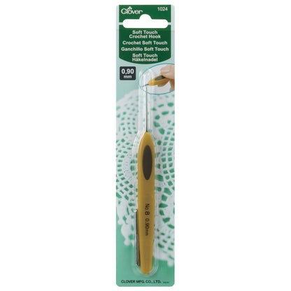Clover Crochet Hook: Soft Touch: (0.5mm to 6mm)