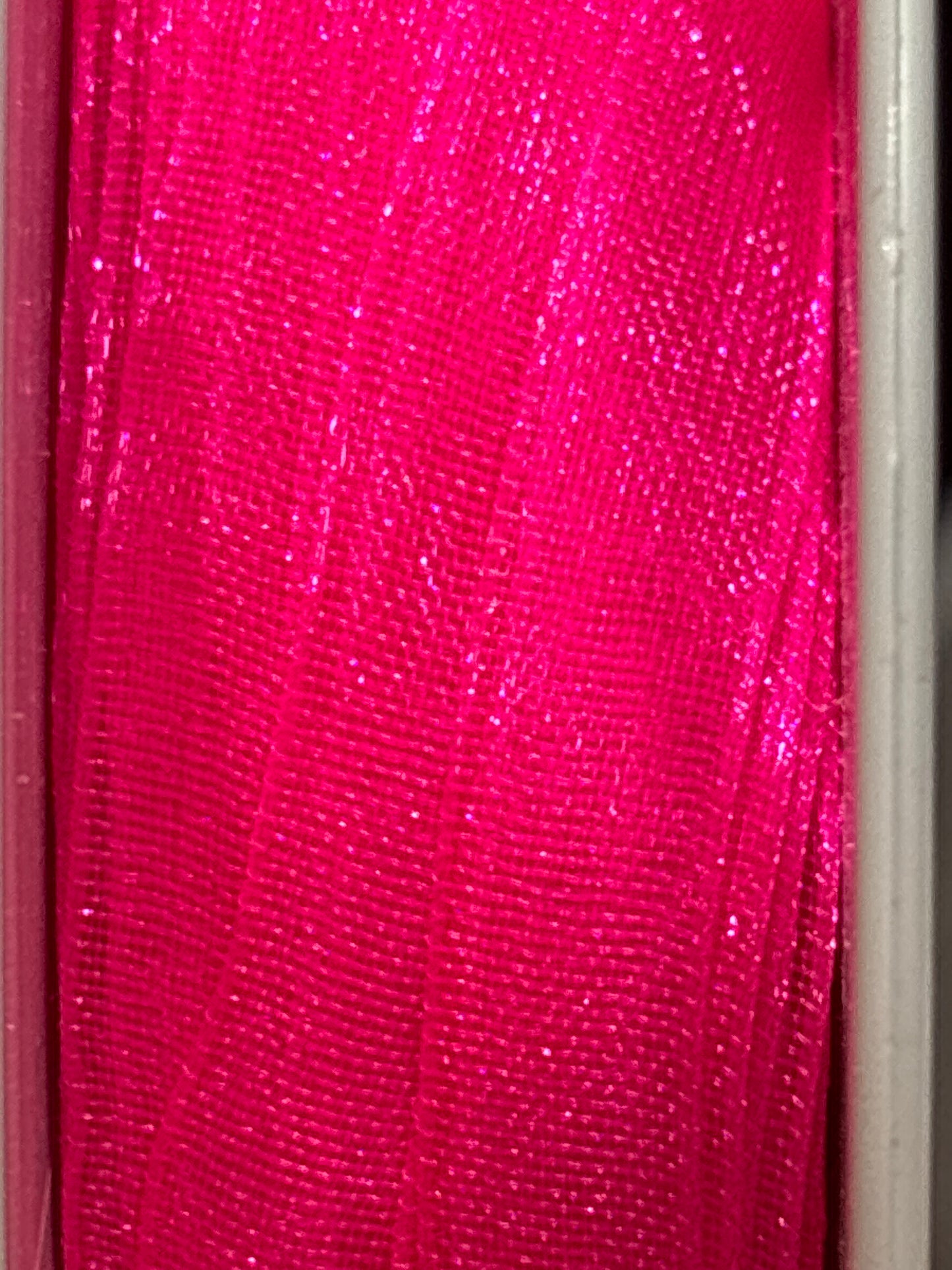 7mm Organza Ribbon- 13 Colours (Price per 25cm)