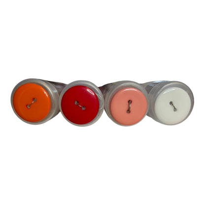 21mm Plain Smartie Button (Various Colours)