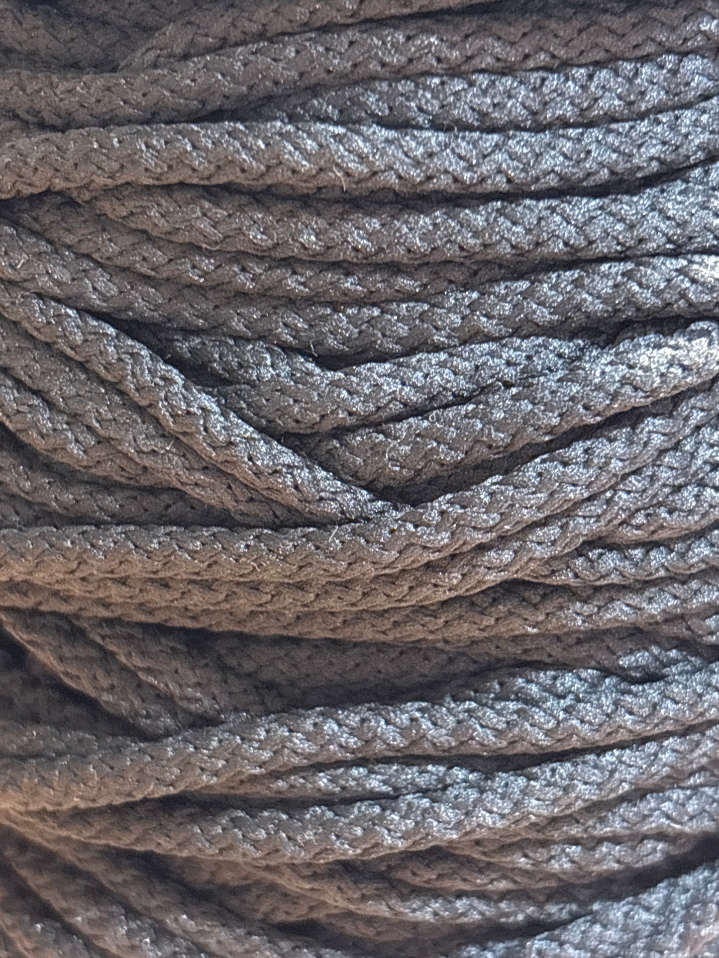 4mm Acrylic Cord - Black (Price per 25cm)
