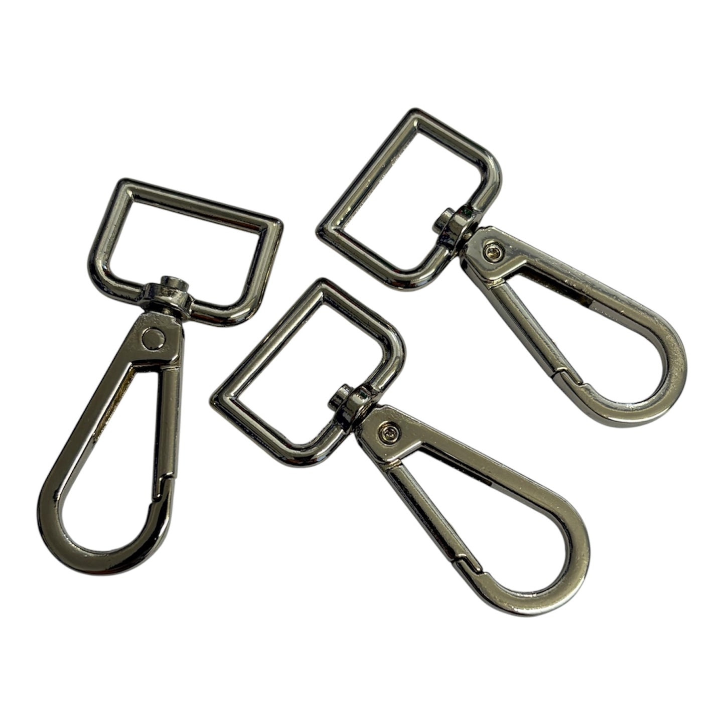 25mm Square Swivel Clip Nickel