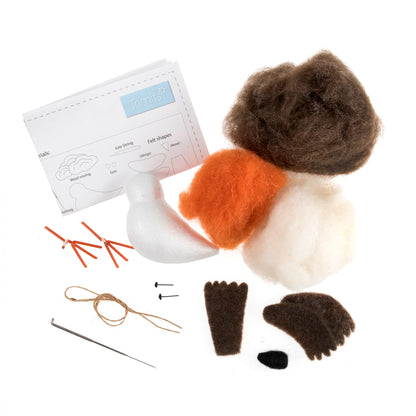 Trimits Needle Felting Robin Kit
