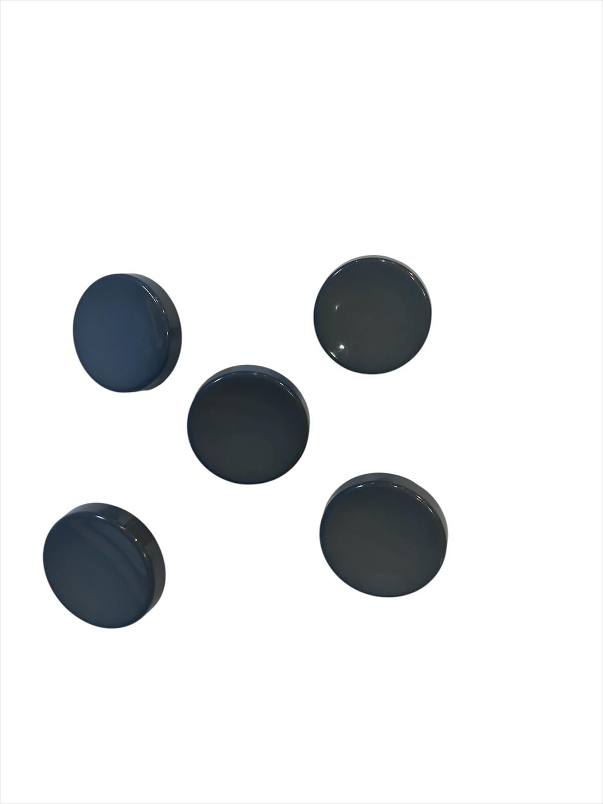 21mm Dipped Centre Khaki / Grey Shank Button