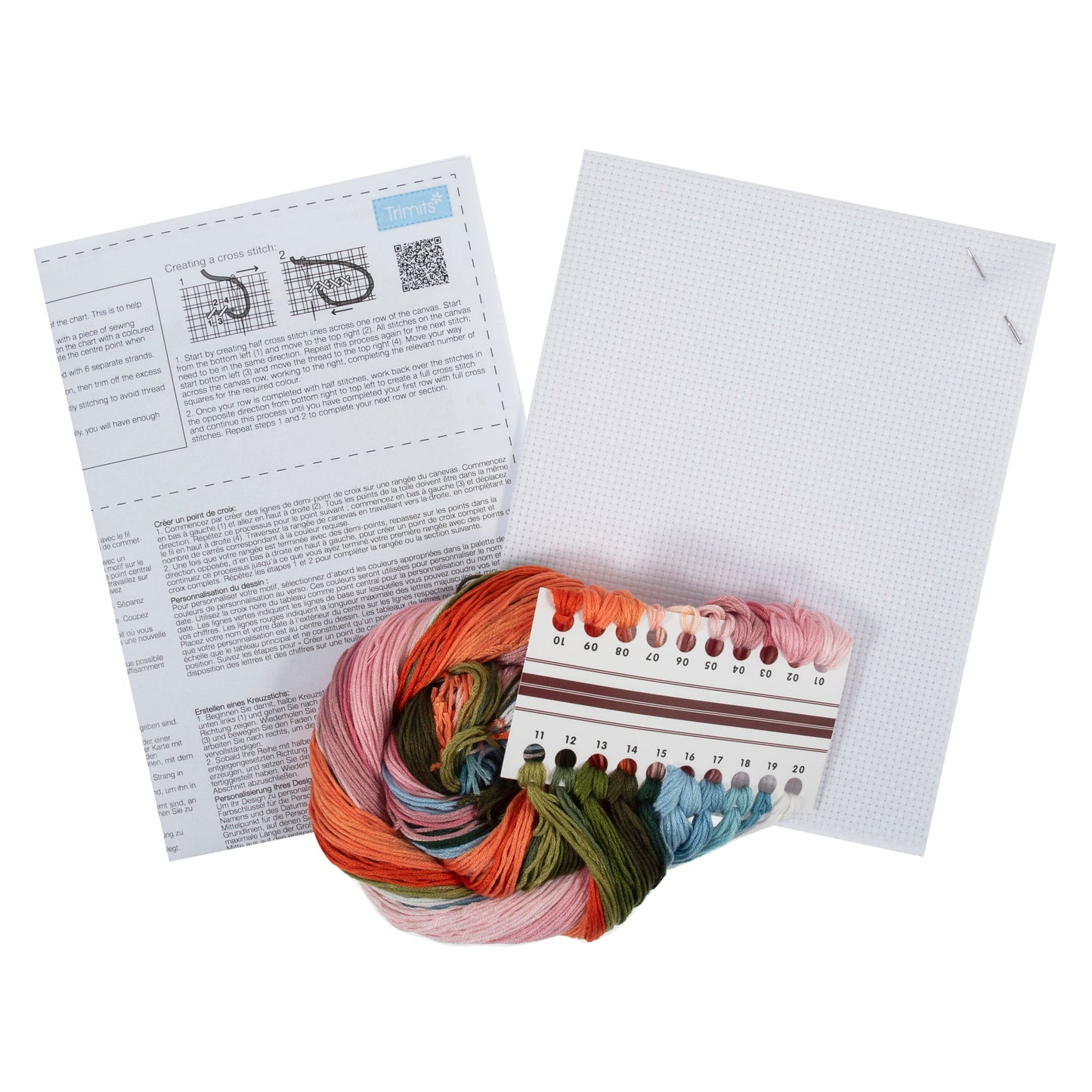 Trimits Large Holiday Counted Cross Stitch Kit