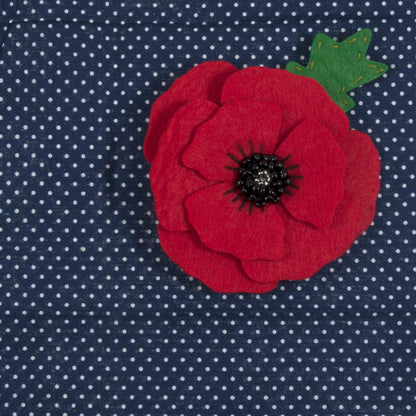 Trimits Felt Decoration Kit Poppy Brooch