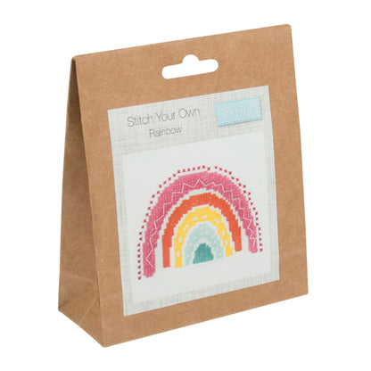 Trimits Counted Cross Stitch Kit Mini Rainbow