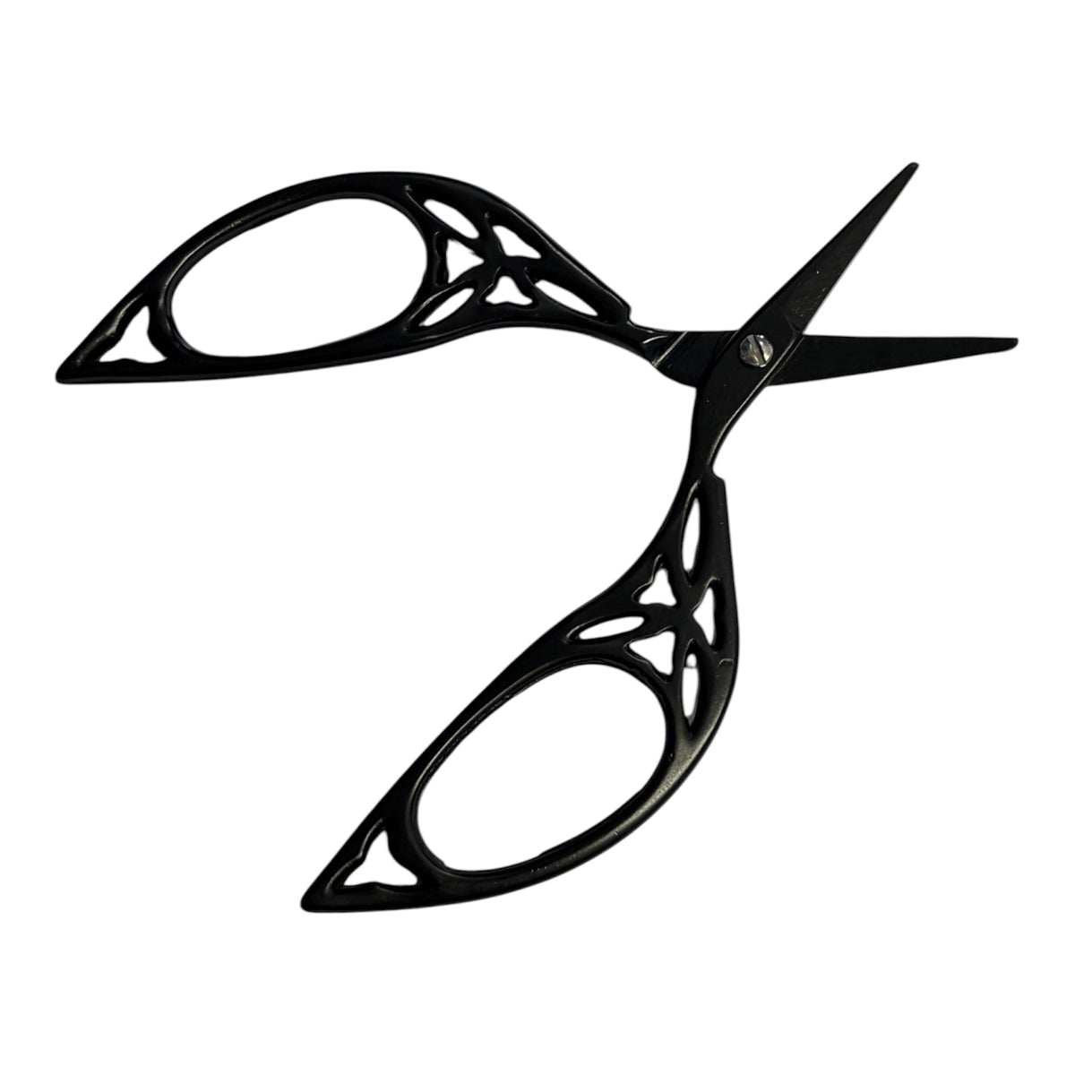 Black Vintage Look Embroidery Scissors