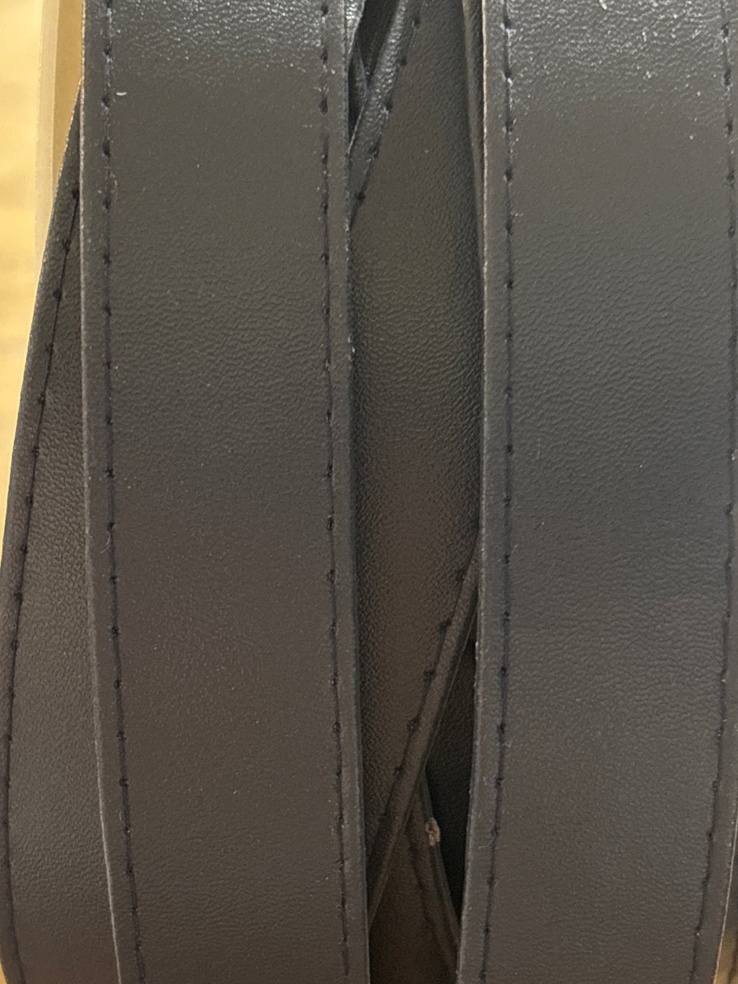 25mm Faux Leather Webbing - 2 Colours (Price per 25cm)