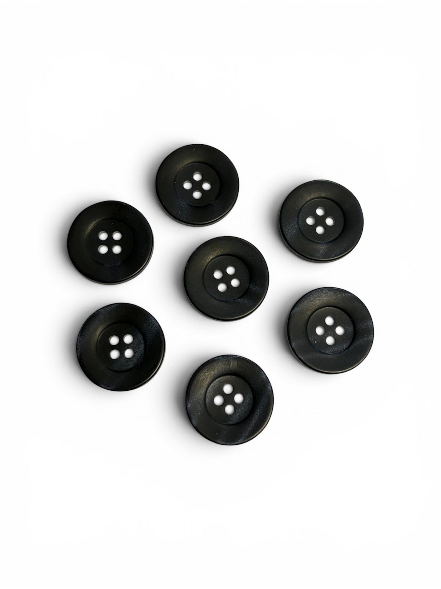 22mm Dark Navy 4 Hole Button