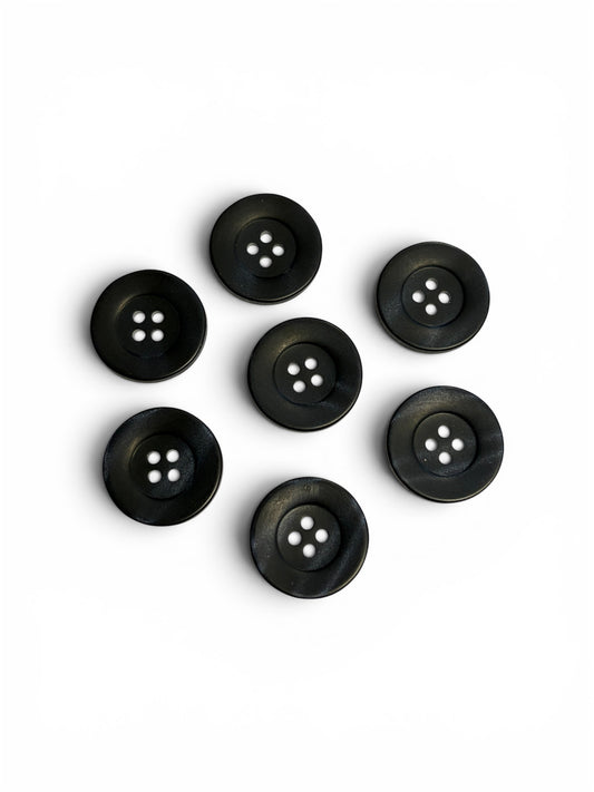 22mm Dark Navy 4 Hole Button