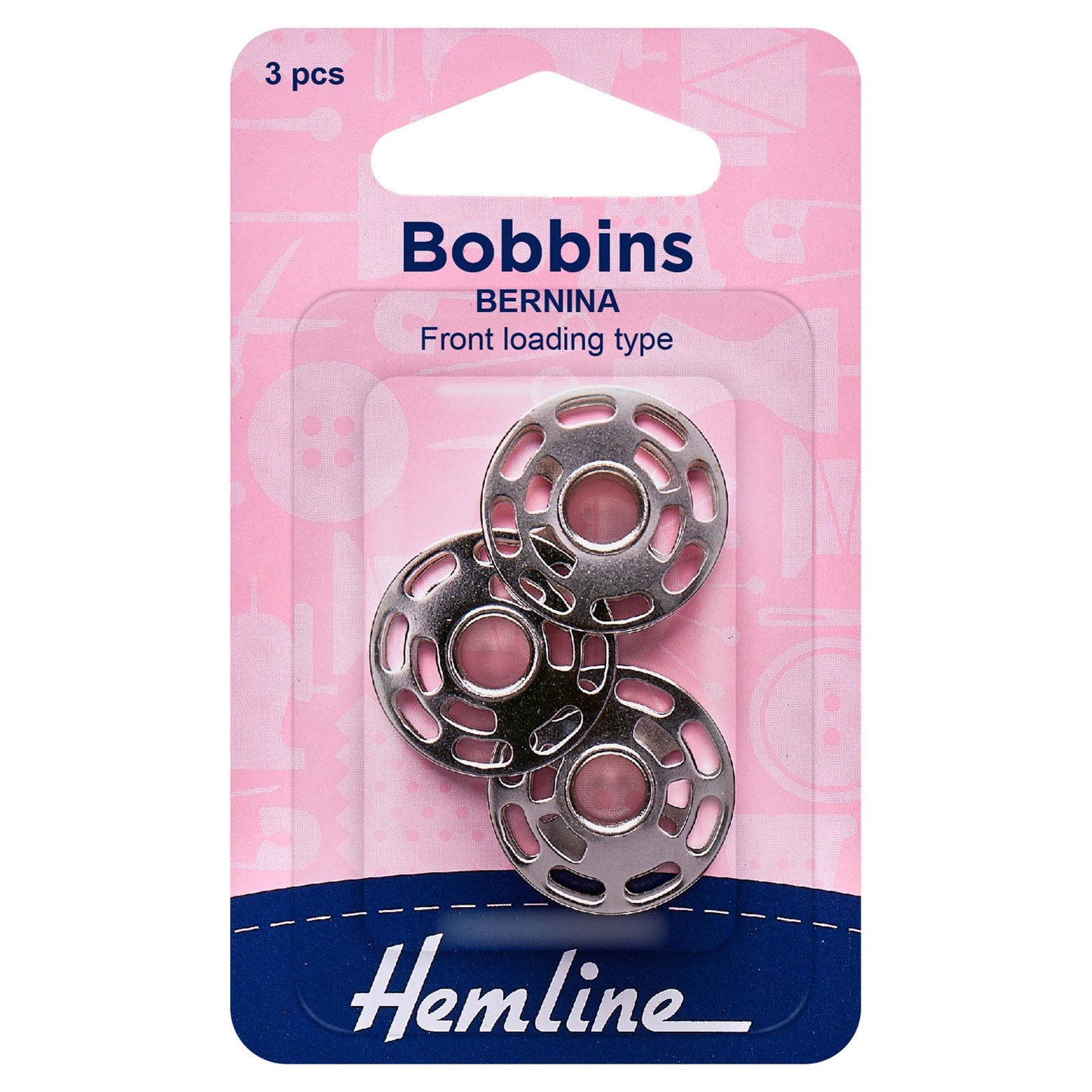 Hemline Bernina Plastic Bobbins 3 Pack