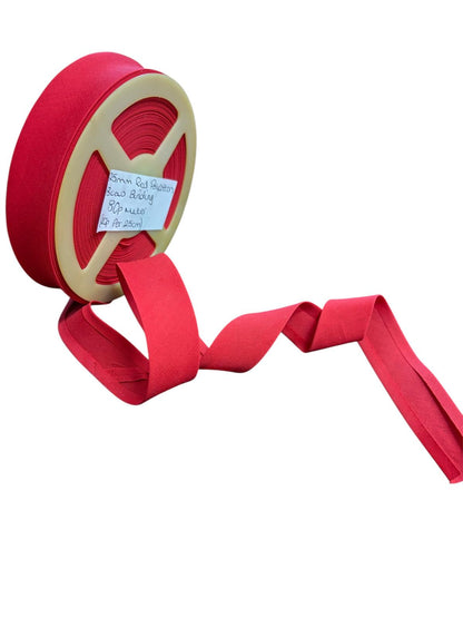 25mm Plain Bias Bindings (COTTON & POLYCOTTON - SEE ITEM DESCRIPTION) - Multiple Colours (Price per 25cm)