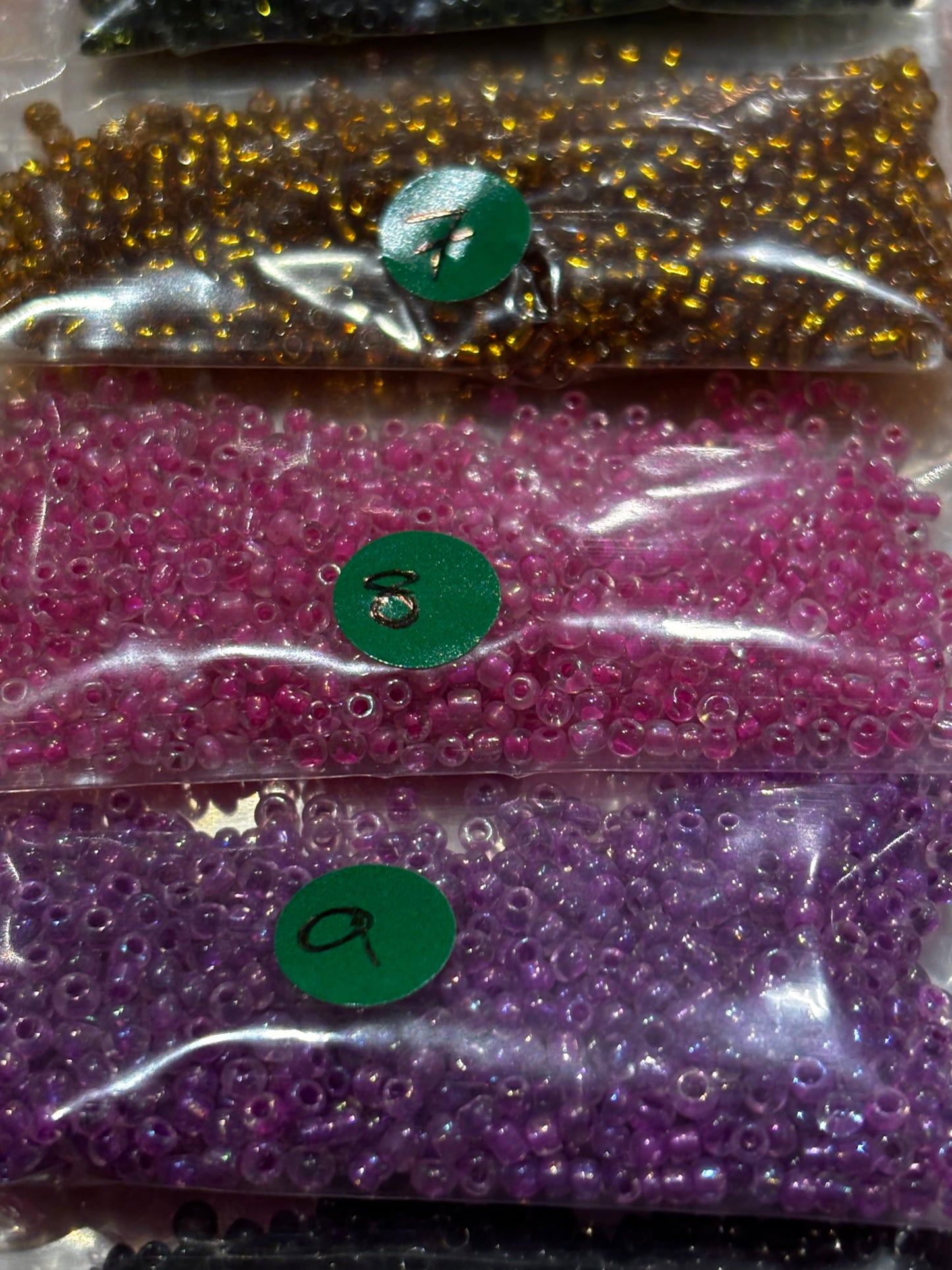 Seed Beads - 10g Pack (15 Colours available)