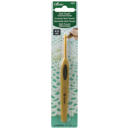 Clover Crochet Hook: Soft Touch: (0.5mm to 6mm)