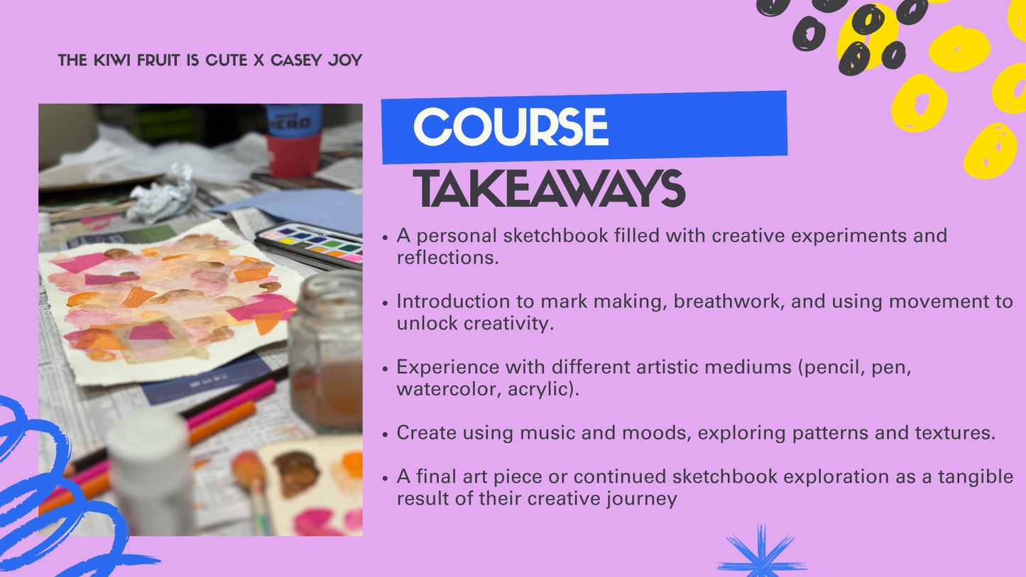 A Course in Creativity - 6 week evening course