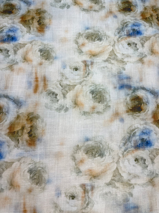 Linen Viscose - Andrea (Price Per 25cm)