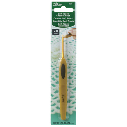 Clover Crochet Hook: Soft Touch: (0.5mm to 6mm)