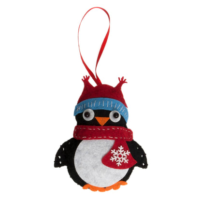 Trimits Felt Decoration Kit Christmas Penguin