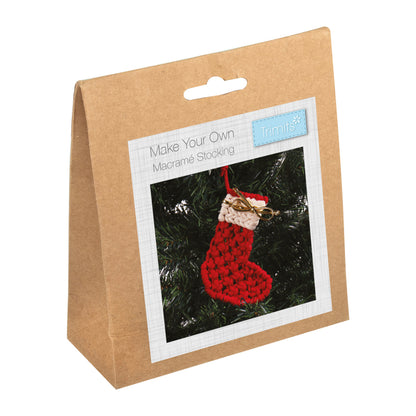 Trimits Make Your Own Macrame Stocking Kit