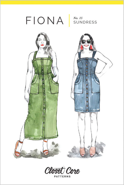 Closet Core Fiona No.15 Sundress Pattern (physical pattern)