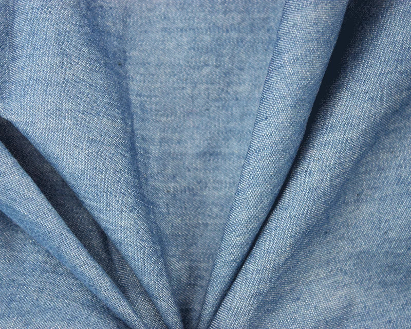 8oz Washed Denim Light Blue (price per 25cm)