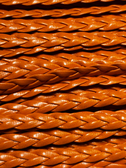 5mm PVC Plait Braid - 10 Colours Available (Price Per 25cm)